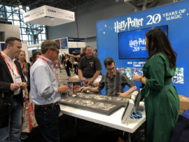 Harry Potter art signing at Book Expo 2018