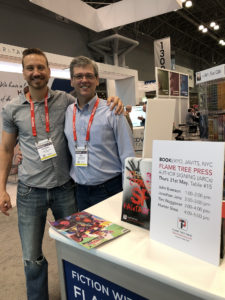 Jonathan Janz and Don D'Auria at Book Expo 2018