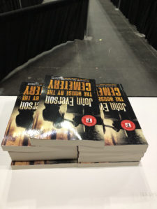Stack of House By The Cemetery at Book Expo 2018