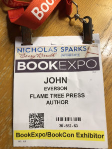 Book Expo badge - John Everson